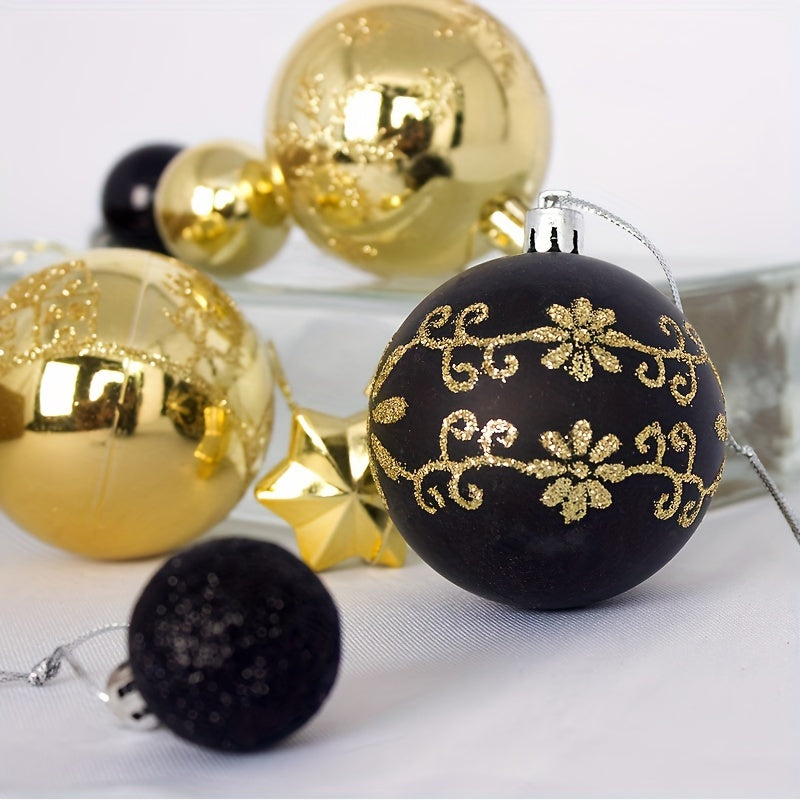 44 Pcs Christmas Balls Ornaments for Xmas Tree Decorations