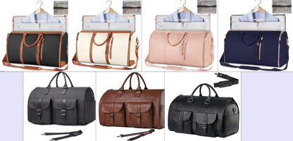 Large-Capacity Waterproof Travel Duffle Bag for Women – Foldable Clothes Tote