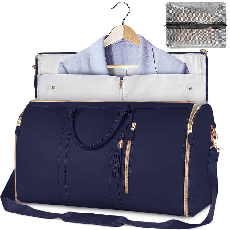 Large-Capacity Waterproof Travel Duffle Bag for Women – Foldable Clothes Tote