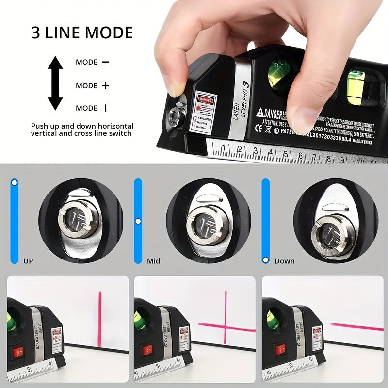 Accurately Measure Your Projects With This Multi-Purpose Laser Level!