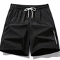 Men's Casual Loose Fit Active Shorts, Chic Letter Print Sports Shorts For Summer - Hiccupzz