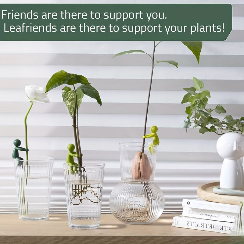 6 Pcs Adorable Plant Supports: The Propagation Buddy for Plants