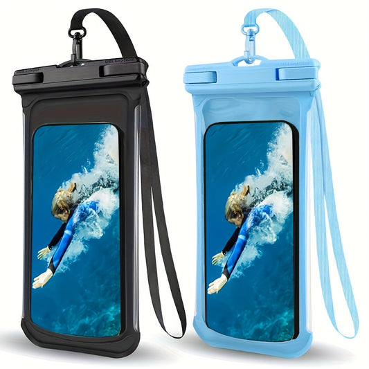 Waterproof Phone Pouch – 3D Design, Clear Dry Bag for 8-Inch Smartphones with Neck Strap