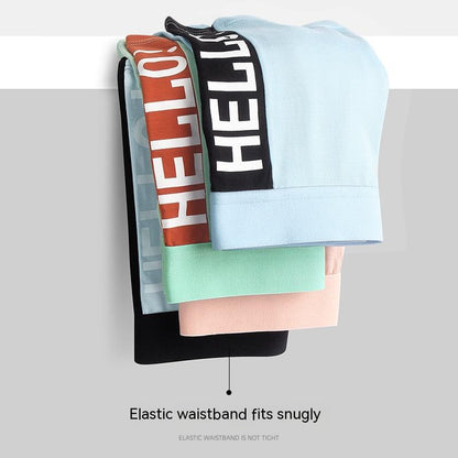 Men's Modal High-end Mid-rise Boxer Briefs Youth Antibacterial Cotton File Breathable Boxers - Hiccupzz