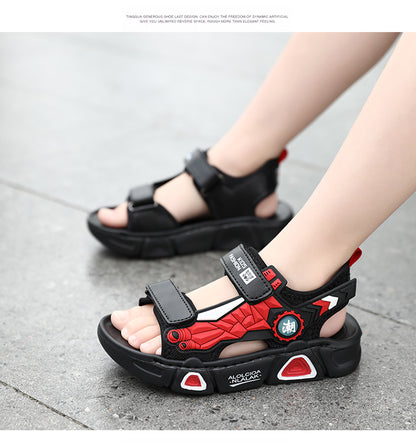New Boys Beach Velcro Soft Sole Sandals - Hiccupzz