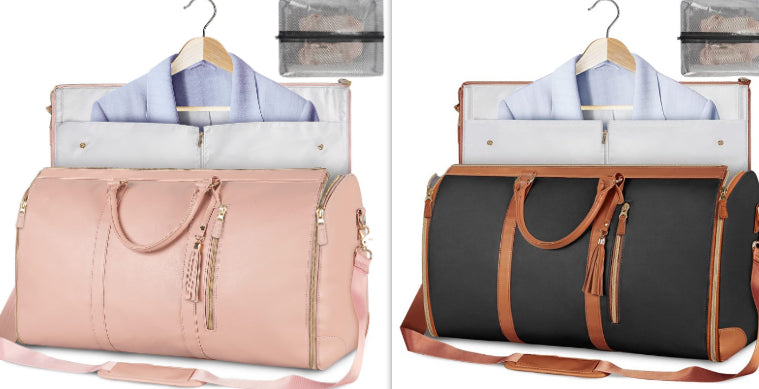 Large-Capacity Waterproof Travel Duffle Bag for Women – Foldable Clothes Tote