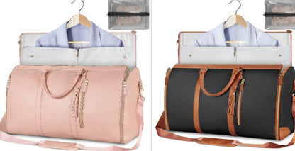 Large-Capacity Waterproof Travel Duffle Bag for Women – Foldable Clothes Tote