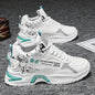 Anime High Top Men's Sneakers, Trendy Platform Shoes, Comfy Outdoor Jogging Workout Casual Activities - Hiccupzz