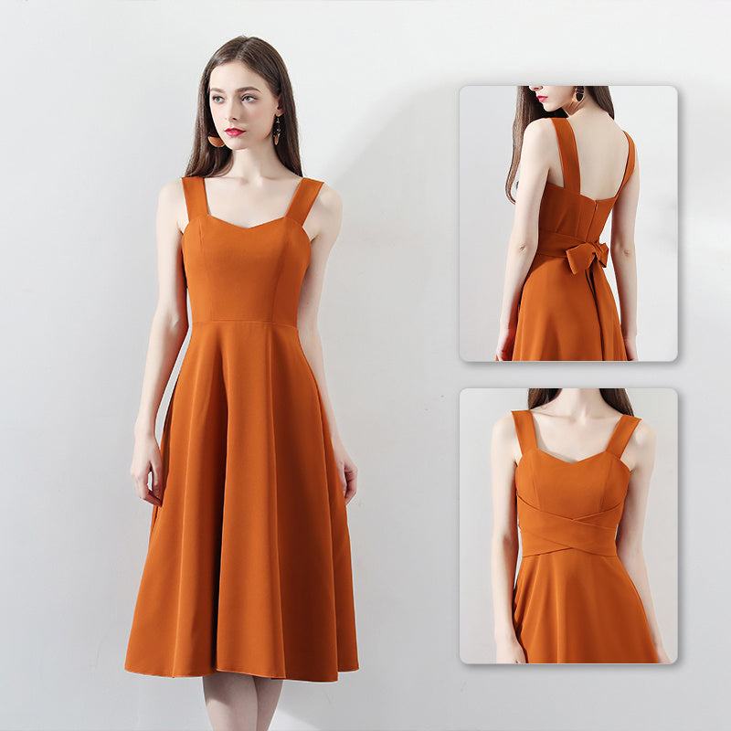 Fashion Suspender Small Evening Dress Dress Woman