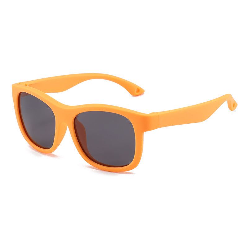 0-3 Years Old Baby Outdoor Silicone Frame Sunglasses