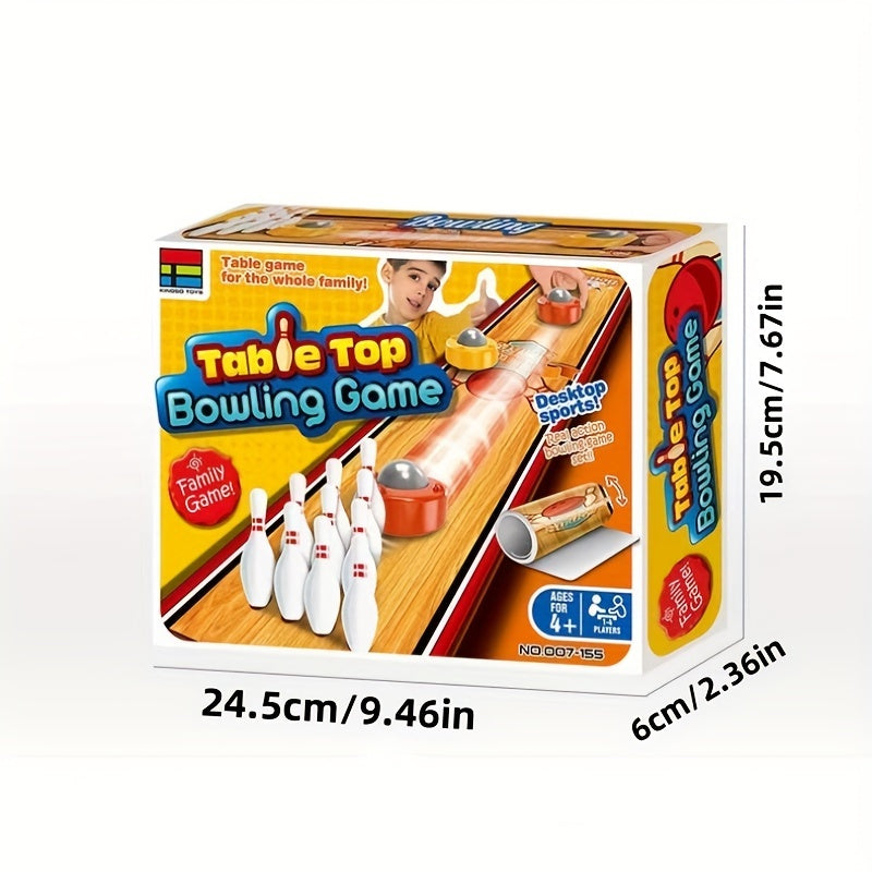 Family Fun Bowling Game Set - Educational & Entertaining Tabletop Toy for Youngsters