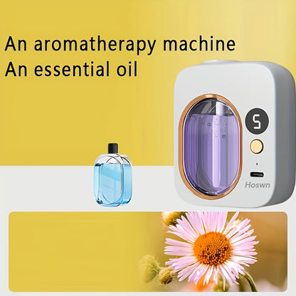 Aromatherapy Machine for Rooms, Offices, Toilets, and Bathrooms – Available in 3 Sizes with Adjustable Levels, Wall-Mountable or Freestanding - Hiccupzz