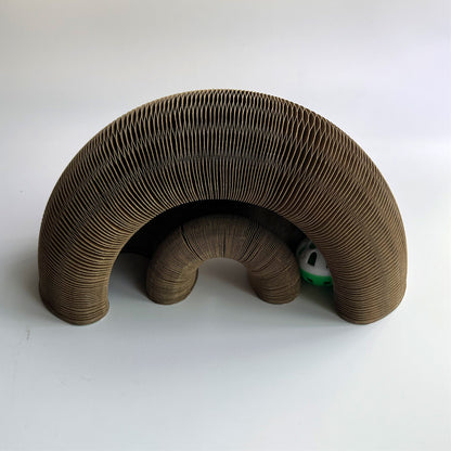 Magic Organ Cat Scratchers 2 In 1 Funny Shaped Cat Scratching Board Foldable Convenient Recyclable Durable Cat Scratcher - Hiccupzz