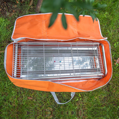 Orange Barbecue Grill Storage Carrying Case - Hiccupzz