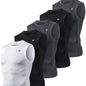 5-Pack Men's Compression Sleeveless Workout Tank Tops for Running & Training - Hiccupzz