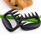 Maunal Bear Claw Meat Shredder Barbecue Fork Pork Separator Fruit Vegetable Slicer Cutter Kitchen Cooking BBQ Grill Accessories - Hiccupzz