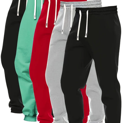 5-Pack Women's Loose Fit Drawstring Joggers for Fall/Winter Activewear - Hiccupzz
