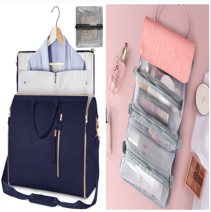 Large-Capacity Waterproof Travel Duffle Bag for Women – Foldable Clothes Tote