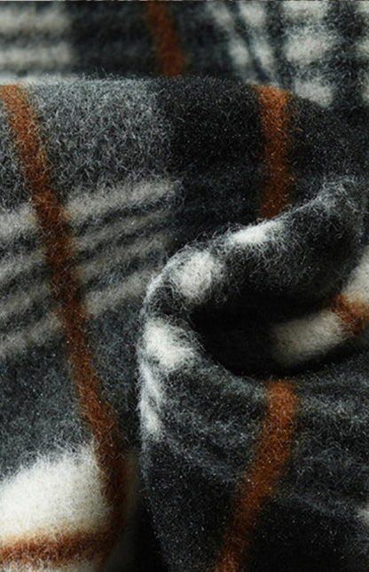 Men's New Sweater Cardigan Colorblock Standing Collar Sweater - Hiccupzz