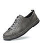 Men's Trendy Stitching Casual Lace Up Leather Shoes - Hiccupzz