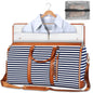 Large-Capacity Waterproof Travel Duffle Bag for Women – Foldable Clothes Tote