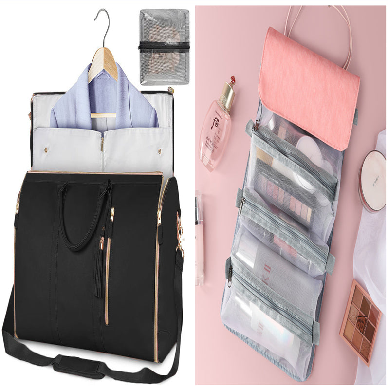 Large-Capacity Waterproof Travel Duffle Bag for Women – Foldable Clothes Tote