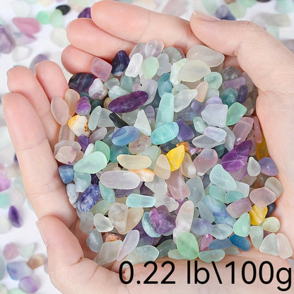 Fluorite Crystal Chips: Polished Stones for Decor & Aquarium (0.02 - 1 lb) - Hiccupzz