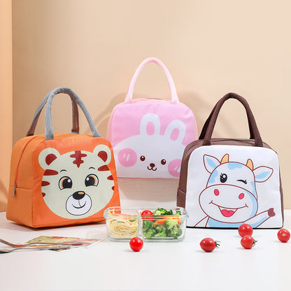 New Cartoon Lunch Box Portable Cooler Bag - Hiccupzz
