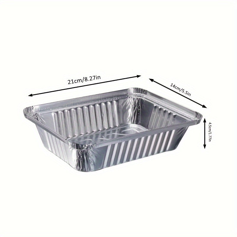 20pcs, Aluminum Baking Pans, Aluminum Food Container