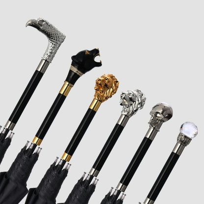 Premium British Style Long Handle Umbrella - Waterproof