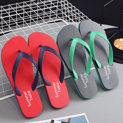 Flip Flops Beach Shoes Men Thong Sandals Summer - Hiccupzz