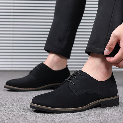 Formal Business Leather Shoes Men Soft Bottom Hundred - Hiccupzz