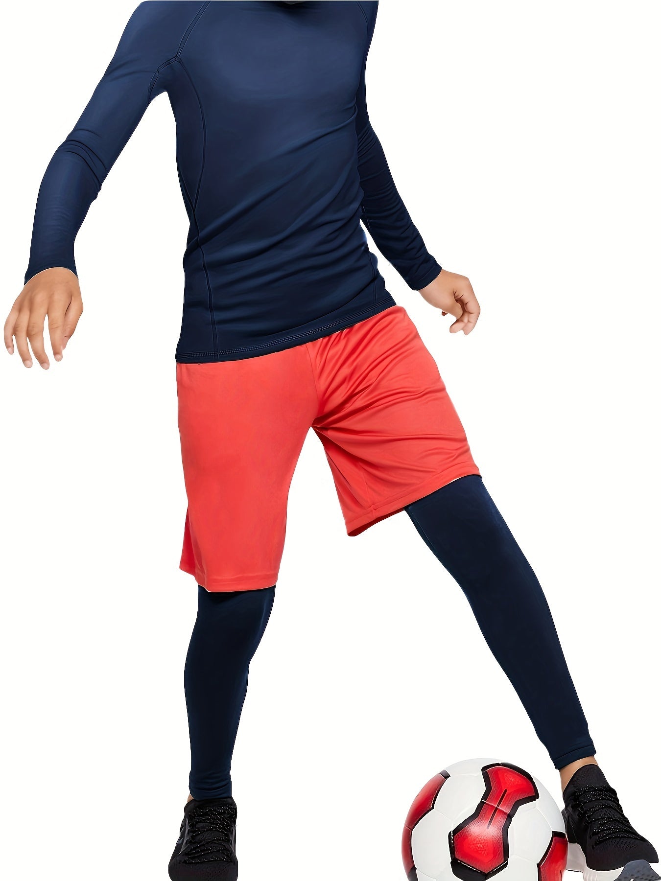 Youth Boys' Fleece-Lined Thermal Underwear Set - Warm & Comfortable