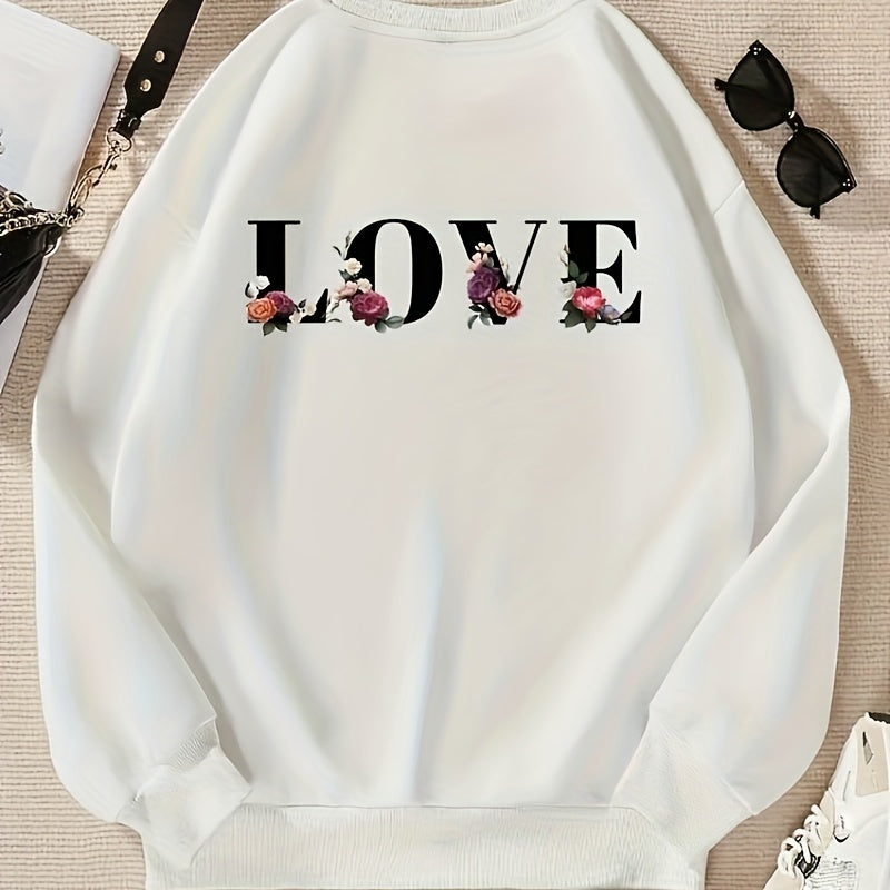 1pc Personalized Iron-On Love Stickers for Clothing, T-Shirts, and More