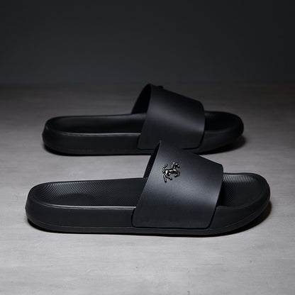 Slip-on Slippers Men's Fashionable Thick-soled Waterproof - Hiccupzz