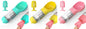 Pet Water Bottle Feeder Bowl Garbage Bag Storage Portable Pet Outdoor Travel 3 In 1 Dog Water Bottle - Hiccupzz