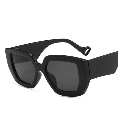 Side Sunglasses Personality Polygon Contrast Sunglasses Retro Sunglasses - Hiccupzz
