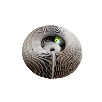 Magic Organ Cat Scratchers 2 In 1 Funny Shaped Cat Scratching Board Foldable Convenient Recyclable Durable Cat Scratcher - Hiccupzz