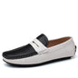 Soft Sole Breathable Genuine Leather Bean Shoes For Men - Hiccupzz