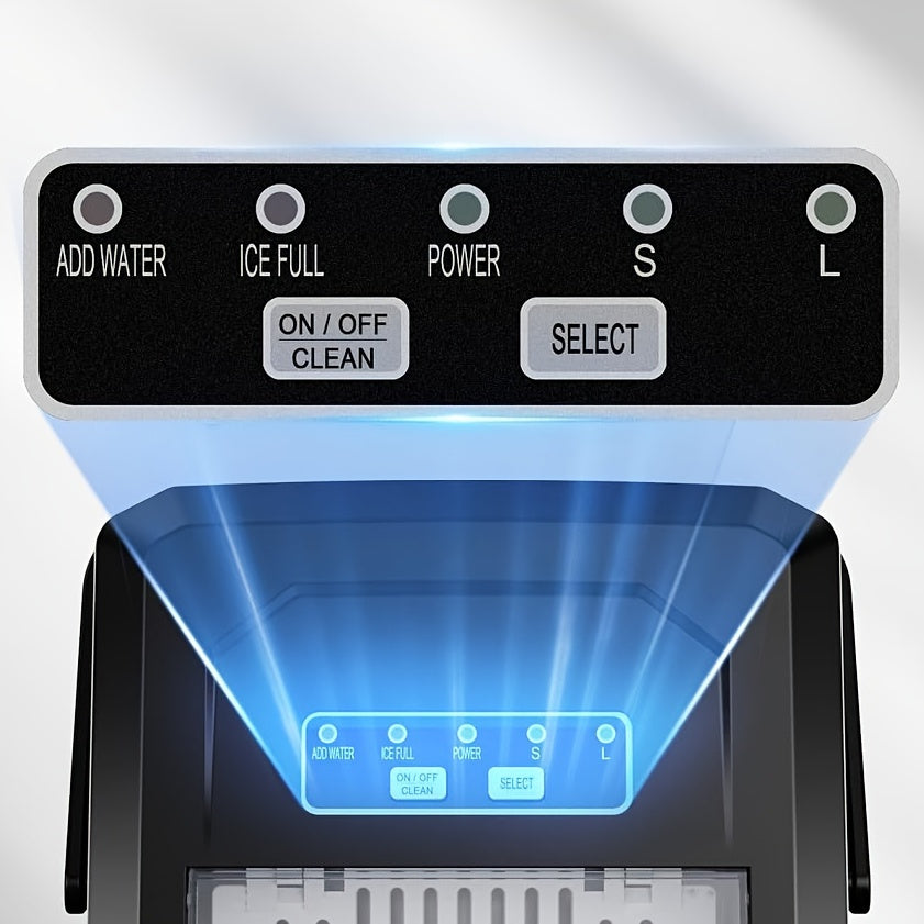 Portable Countertop Ice Maker – 9 Cubes in 6 Mins - Hiccupzz