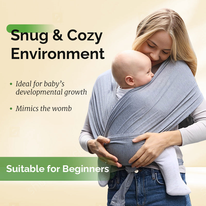 Lightweight Baby Carrier - Versatile Front & Back Carrier, Breathable Sling for Outdoor Adventures