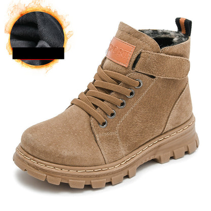 New British Style Children's Boots For Autumn And Winter - Hiccupzz