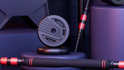 Adjustable Dumbbell Set: 20-90lbs, 4-in-1 Weight Set for Home Gym, Barbell, Kettlebell, Push-up, Men & Women Fitness Workout Equipment - Hiccupzz