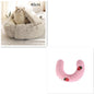 2 In 1 Dog And Cat Bed Pet Winter Bed Round Plush Warm Bed House Soft Long Plush Pets Bed Pet Products - Hiccupzz
