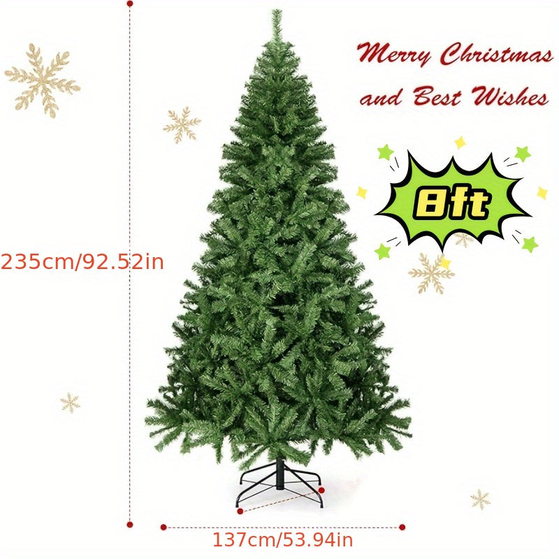 Artificial Christmas Tree, 7.5 Ft with 1346 Branch Tips