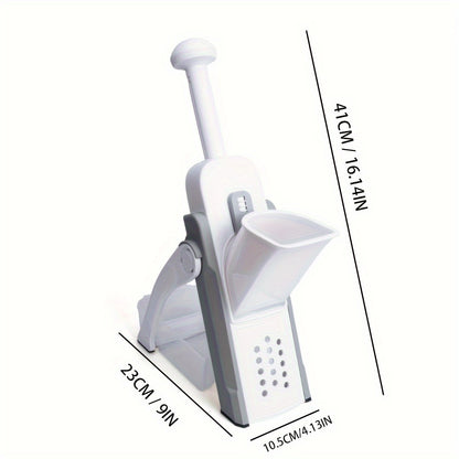 Stainless Steel Mandoline Slicer - Manual Veg Chopper - Hiccupzz