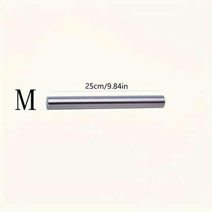 Durable Stainless Steel Rolling Pin for Perfect Dough Every Time - Ideal for Commercial Use and Home Baking - Hiccupzz