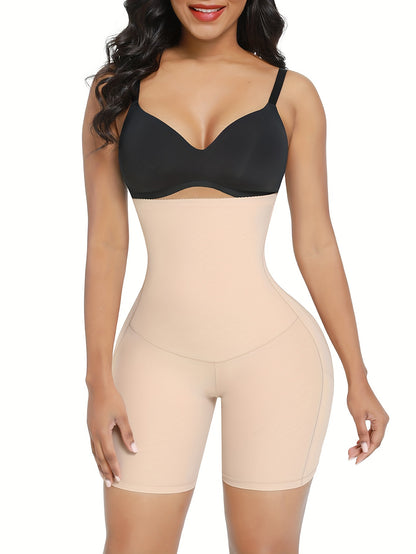 Wholesale High Waisted Slimming Belly Shaper Shorts Butt Lifter With 2 Steel Bones - Hiccupzz