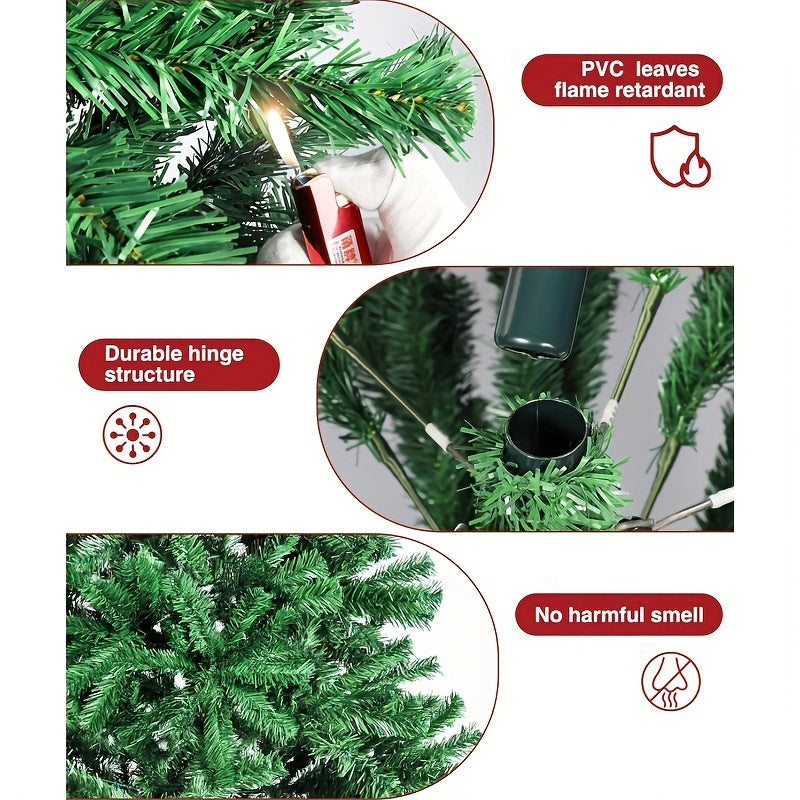 Artificial Christmas Tree, 7.5 Ft with 1346 Branch Tips