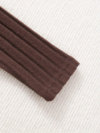 3 Pcs Kid's Solid Turtleneck Sweater, Long Sleeve, Knit Top, Fall/Winter, Gift - Hiccupzz